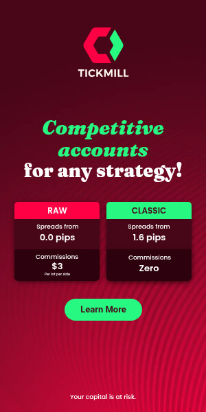 Tickmill — RAW Trading Account